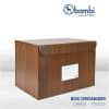 Bambi Storage Box TD0026L - Brown Wood