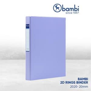 Ring Binder A4 - 2 Ring - 2020 Pastel Purple