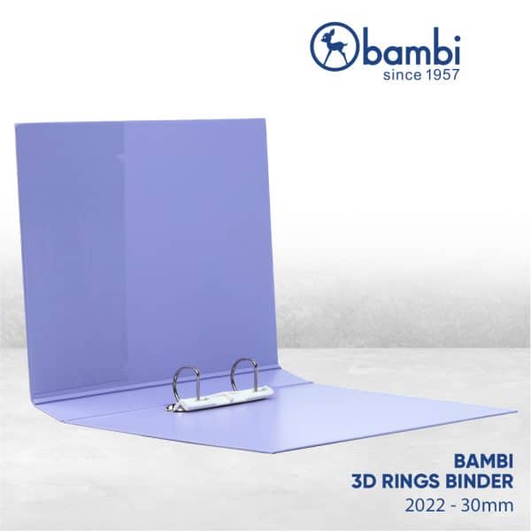 Ring Binder FC - 2 Ring - 2022 Pastel Purple