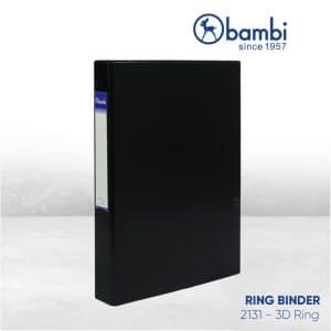 Ring Binder FC - 3 Ring - 2131 Black