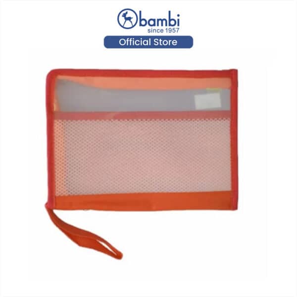 Bambi 5324-92 Zipper L-Folder Mini - Orange 2