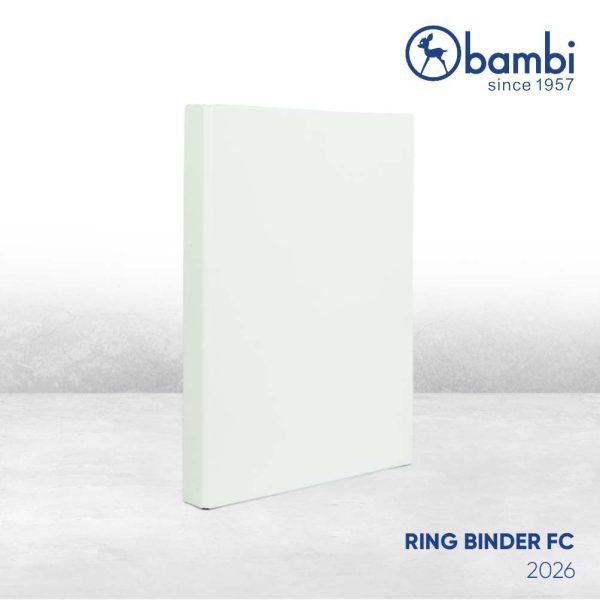 Ring Binder A4 2 Ring 2026 - White