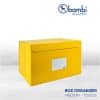Bambi Storage Box TD0026M - Yellow