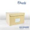 Bambi Storage Box TD0026M - Cream Wood