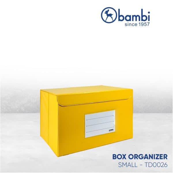 Bambi Storage Box TD0026S - Yellow