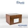 Bambi Storage Box TD0026S - Brown Wood
