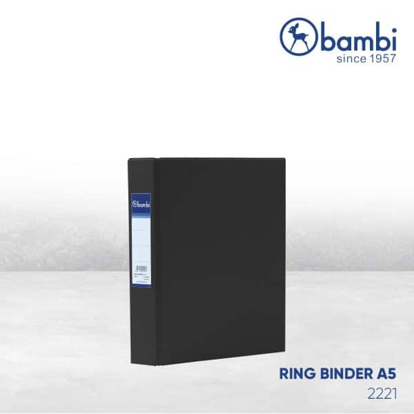 Ring Binder A5 2221 Black