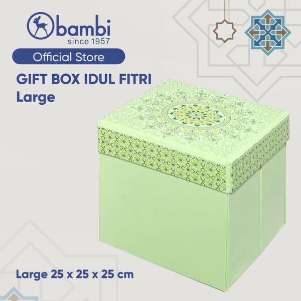 Gift Box Large 223007 Pastel Green