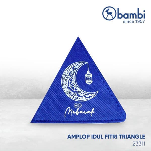 AMPLOP IDUL FITRI TRIANGLE 23311 BLUE