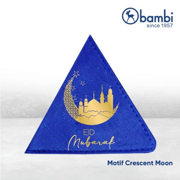 Amplop Triangle - Motif Crescent Moon