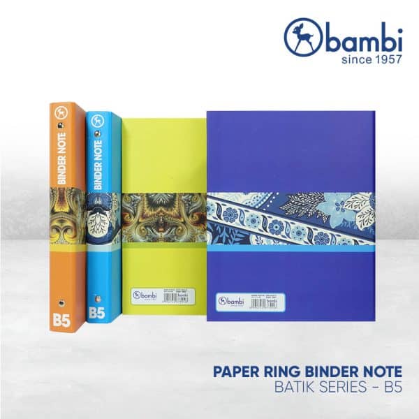 PAPER RING BINDER NOTE BATIK SERIES 2526P__ALL 2