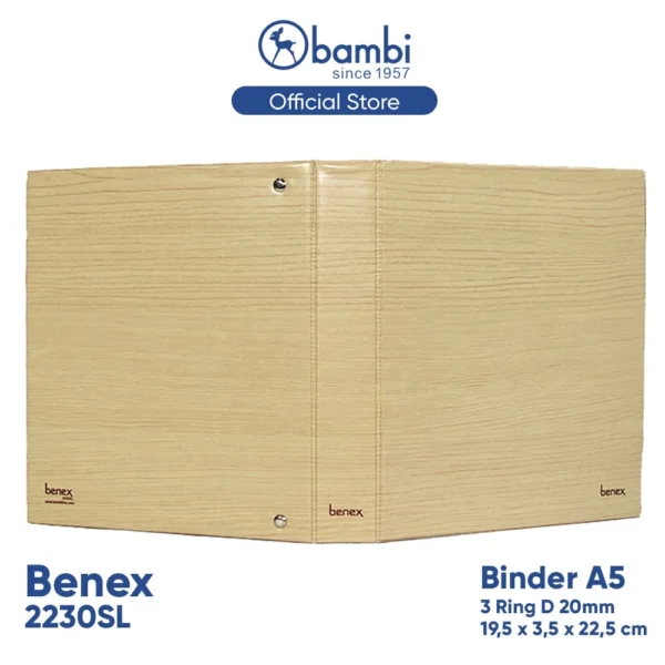 Benex Ring Binder 25mm 3 Ring Tipe 2230SL-99